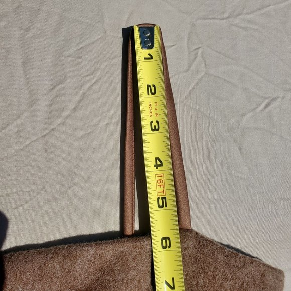 Vintage Jim Hjelm Occasions Tan/Brown Evening Gown with Cardigan Size 4 - Picture 14 of 16